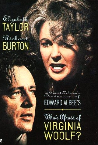 Poster 2 de Filme Quem Tem Medo de Virginia Woolf? (1966)