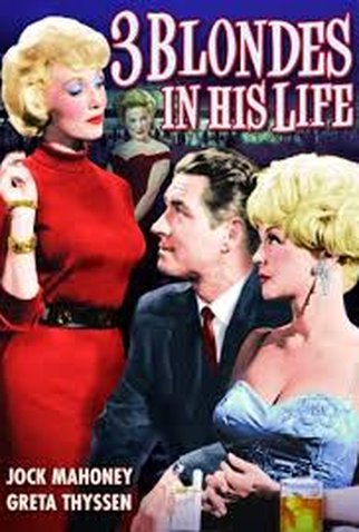 Poster 3 de Filme Three Blondes in His Life (1961)