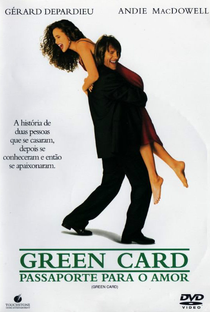 Green Card - Passaporte para o Amor - Poster / Capa / Cartaz - Oficial 1
