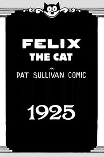 Poster de Curta Felix Gets the Can (1925)