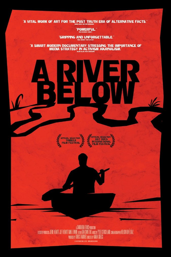 Poster de Filme Um Rio Abaixo (2017)