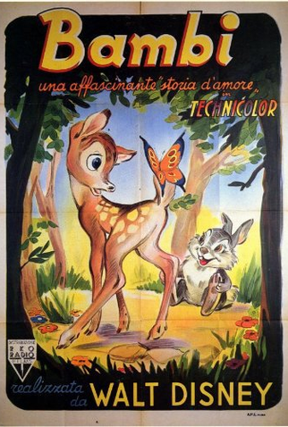 Poster 12 de Filme Bambi (1942)