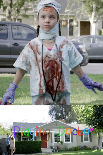 Poster de Curta Playing Doctor (2015)