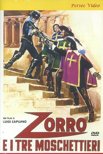 Zorro e os 3 Mosqueteiros - Poster / Capa / Cartaz - Oficial 2