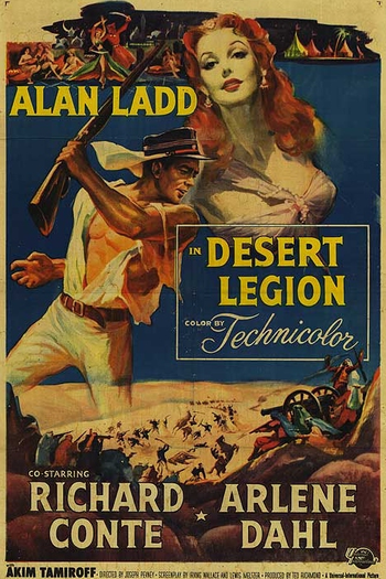 Poster de Filme Legião do Deserto (1953)