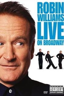 Stand up comedy: Robin Williams live on Broadway - Poster / Capa / Cartaz - Oficial 1