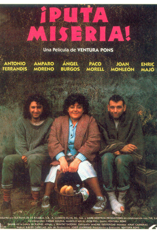 Poster 1 de Filme !PUTA MISERIA! (1989)
