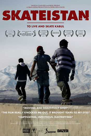 Poster de Curta Skateistan: To Live and Skate Kabul (2010)