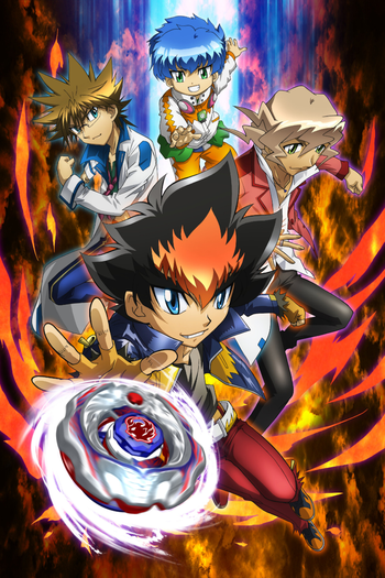 Poster de Série Beyblade Zero G (2012)