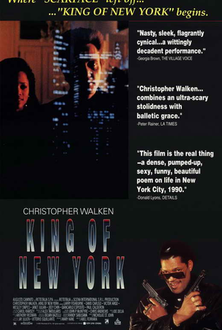 Poster 9 de Filme O Rei de Nova York (1990)