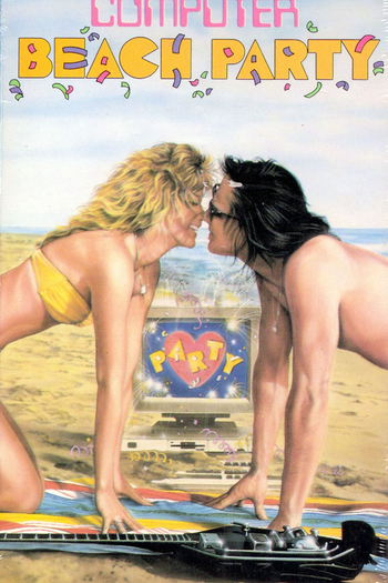 Poster de Filme Computer Beach Party (1987)