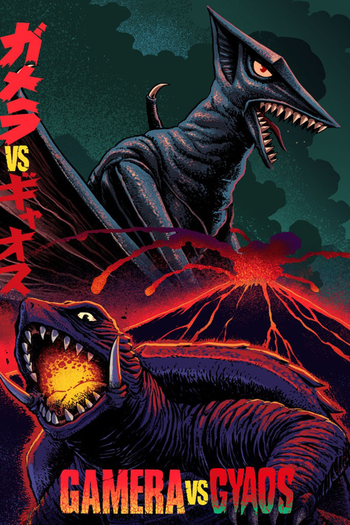  de Filme Gamera vs. Gyaos (1967)