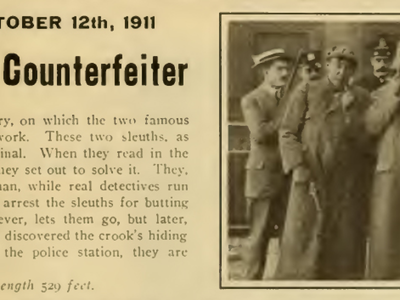 Foto 1 de Trailing the Counterfeiter