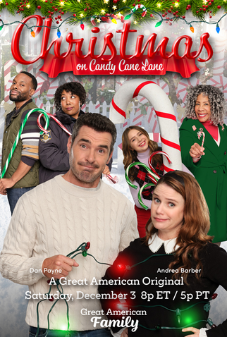 Poster 1 de Filme Christmas on Candy Cane Lane (2022)