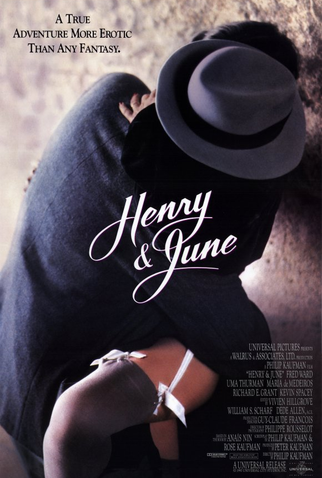 Poster 2 de Filme Henry & June: Delírios Eróticos (1990)