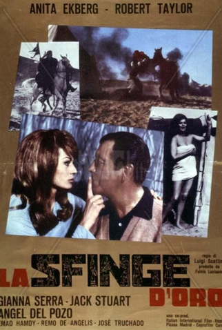 Poster 1 de Filme A Esfinge Dourada (1967)