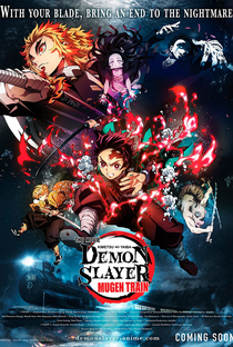 Demon Slayer - Mugen Train: O Filme - Poster / Capa / Cartaz - Oficial 1