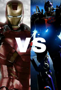 Homem de Ferro vs Optimus Prime - Poster / Capa / Cartaz - Oficial 1