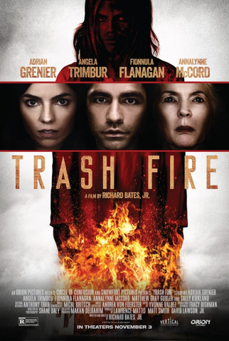 Poster 1 de Filme Trash Fire (2016)