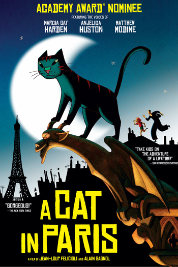  de Filme Um Gato em Paris (2010)