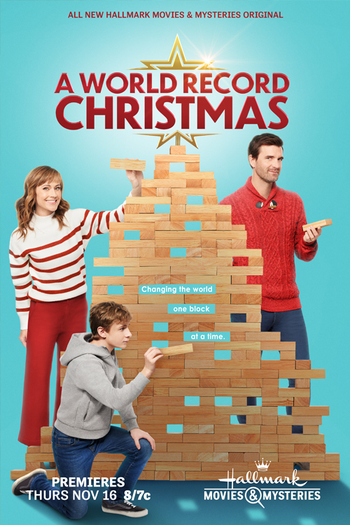 Poster de Filme A World Record Christmas (2023)
