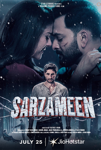 Poster 1 de Filme Sarzameen (2025)