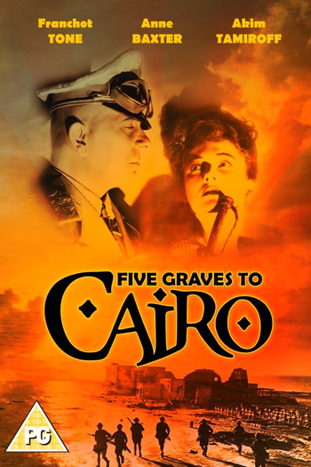  de Filme Cinco Covas no Egito (1943)