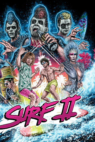 Poster 4 de Filme Surf II (1983)