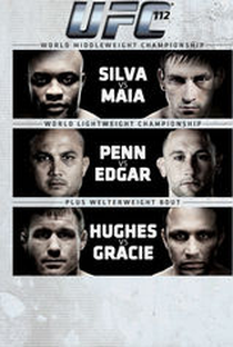UFC 112: Invincible: Silva vs. Maia - Poster / Capa / Cartaz - Oficial 1