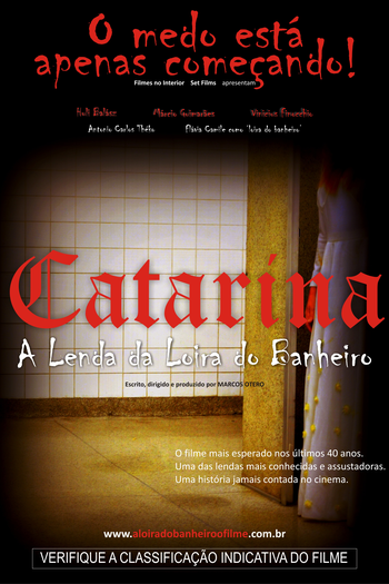Poster de Filme Catarina – A Lenda da Loira do Banheiro (2014)