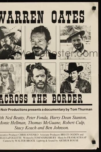Poster de Filme Warren Oates: Across the Border (1993)