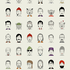 Personagens de Wes Anderson desenhados por Alejandro Giraldo