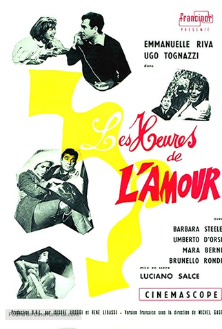Poster 6 de Filme As Horas do Amor (1963)