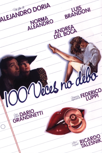 Poster de Filme 100 Vezes Eu Não Devo (1990)