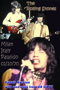 Rolling Stones - Milan Palalido '70 - Poster / Capa / Cartaz - Oficial 1