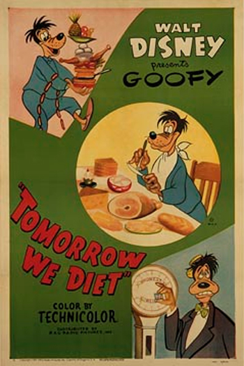 Poster de Curta A Dieta Começa Amanhã  (1951)