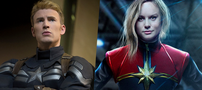 CINEMA | Brie Larson e Chris Evans são vistos no set de Vingadores 4 - Sons of Series