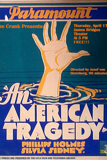Poster de Filme Uma Tragédia Americana (1931)