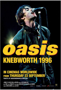 Oasis Knebworth 1996 - Poster / Capa / Cartaz - Oficial 1