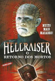 Hellraiser 7: O Retorno dos Mortos - Poster / Capa / Cartaz - Oficial 2