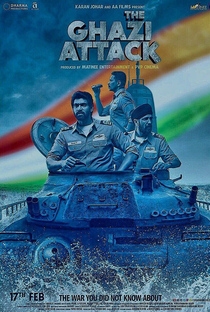 The Ghazi Attack - Poster / Capa / Cartaz - Oficial 6