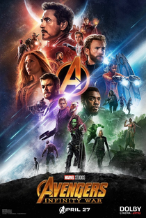 Vingadores: Guerra Infinita - Poster / Capa / Cartaz - Oficial 2