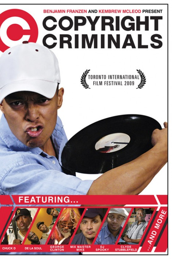 Poster de Filme Criminosos do Copyright (2010)