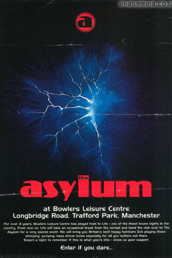 Poster de Série Asylum (1996)