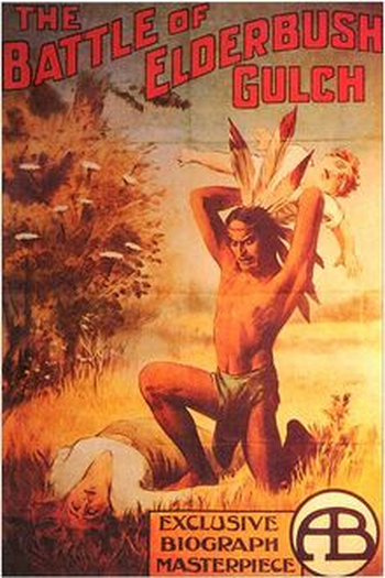 Poster de Curta A Batalha de Elderbush Gulch (1914)
