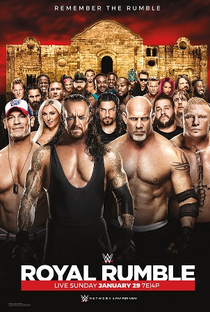 WWE Royal Rumble 2017 - Poster / Capa / Cartaz - Oficial 1