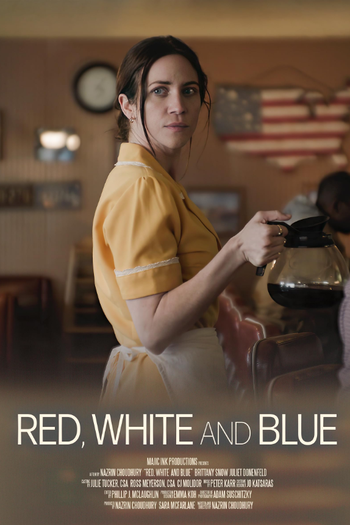 Poster de Curta Red, White and Blue (2023)