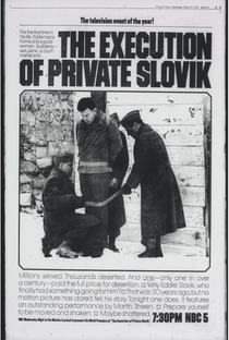 A Execução do Soldado Slovik  - Poster / Capa / Cartaz - Oficial 3