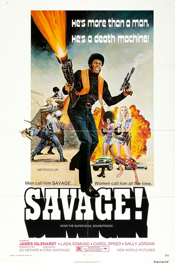 Poster de Filme Savage! (1973)