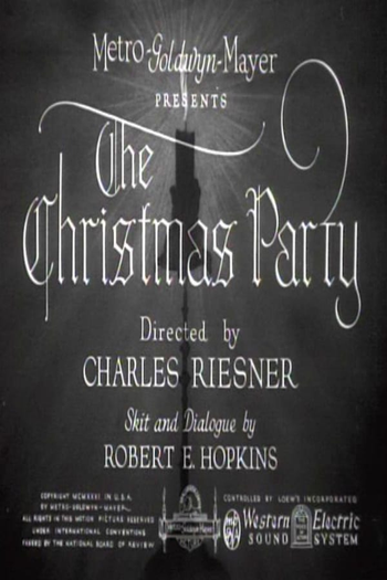 Poster de Curta The Christmas Party (1931)